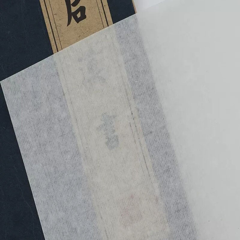 100 시트 수제 문지르는 종이, Lian Shi Zhi, 창작 씰 절단 및 문지르는 TaYin 전사 Xuan 종이, 12x20 cm